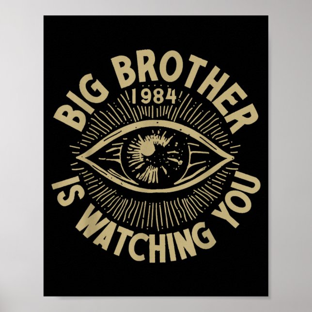 Affiche Big Brother vous regarde (Devant)