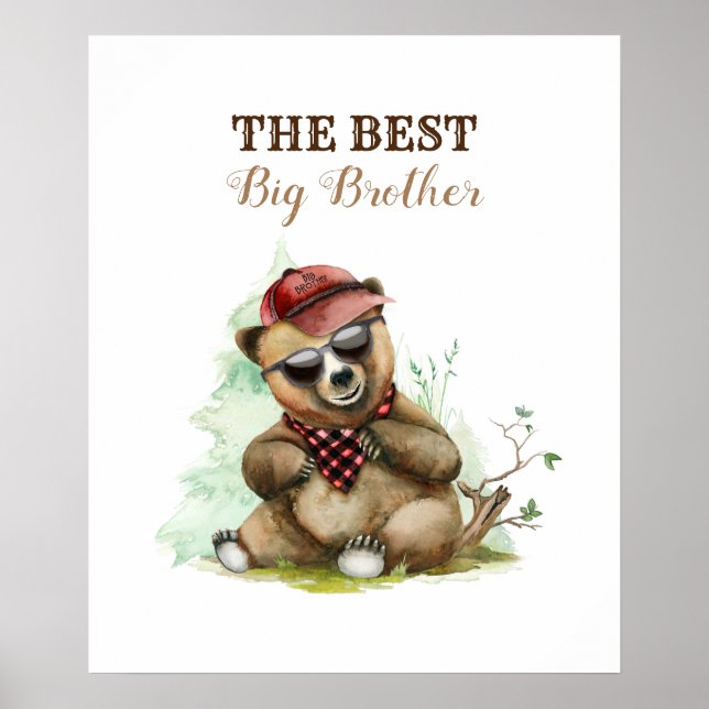 Affiche Big Brother - Young Bear - Lumberjack Theme (Devant)