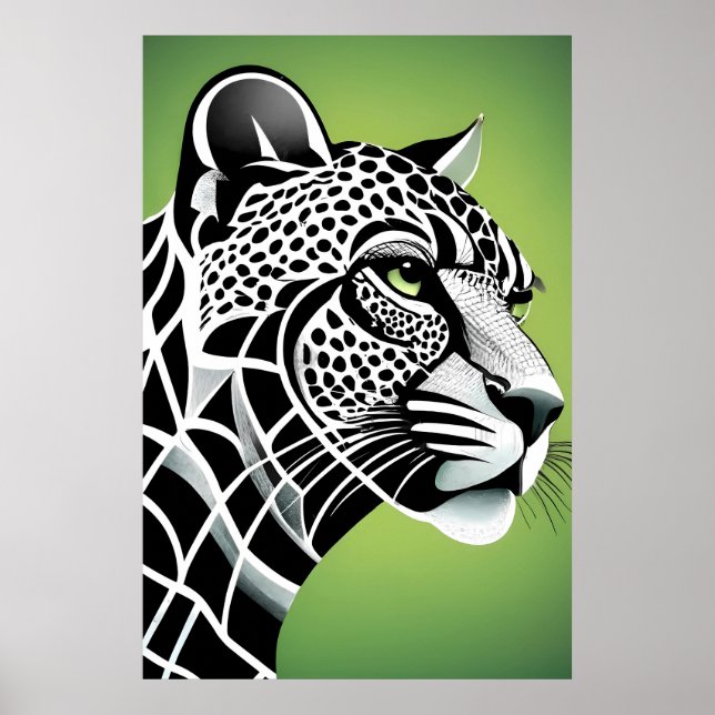 Affiche Big Cat Leopard Jaguar (Devant)