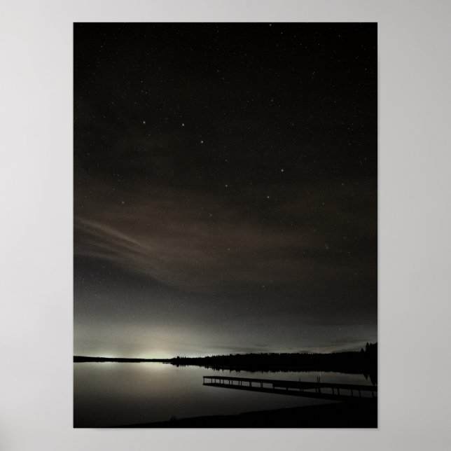 Affiche Big Dipper Night Sky (Devant)