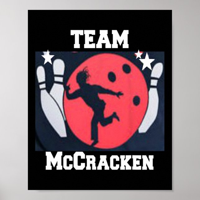 Affiche Big Ern Mccracken Funny King Pin Bowling T Shirt 1 (Devant)