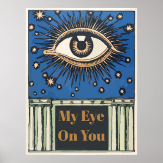 Affiche Big Eye, modifier le texte