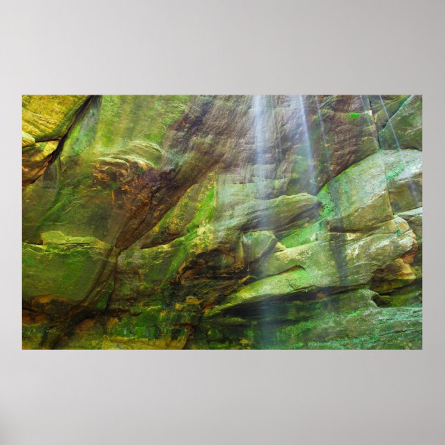 Affiche Big Lyons Falls, Mohican State Park, Ohio (Devant)