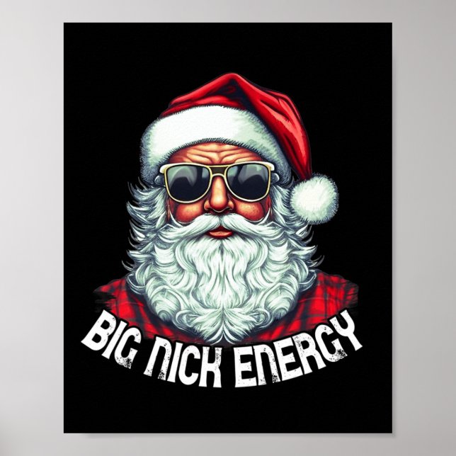 Affiche Big Nick Energy Fun Père Noël Noël 1 (Devant)