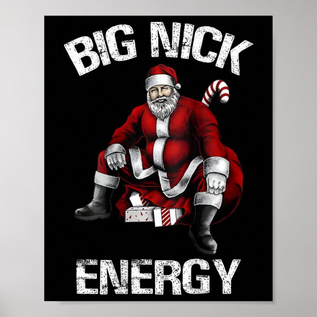 Affiche Big Nick Energy Fun Père Noël Noël 2 (Devant)