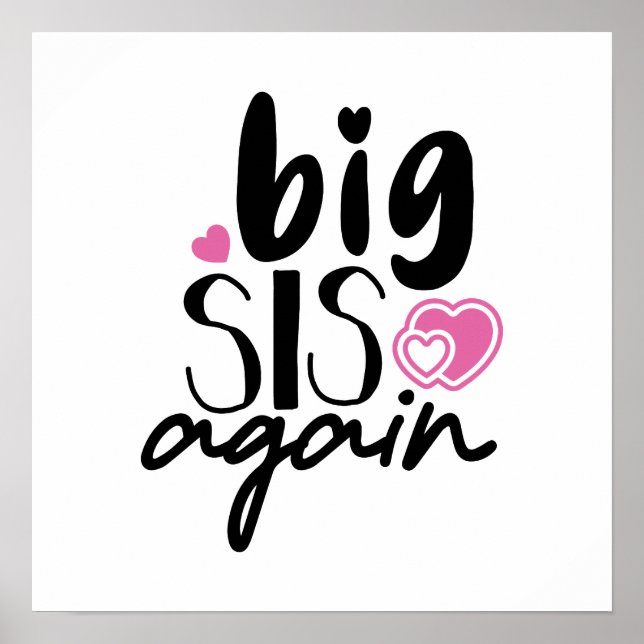 Affiche Big Sis Again (Devant)