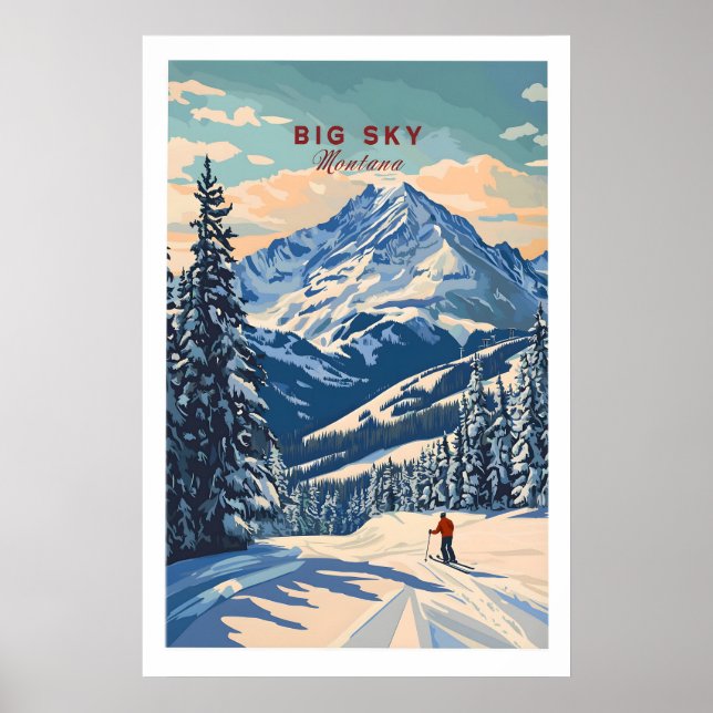 Affiche Big Sky Wall Art 1 (Devant)