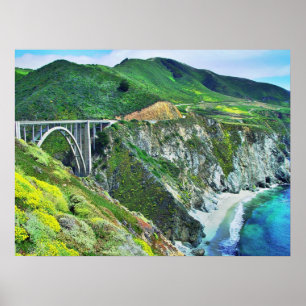 Affiche Big Sur Bixby Bridge Imprimer