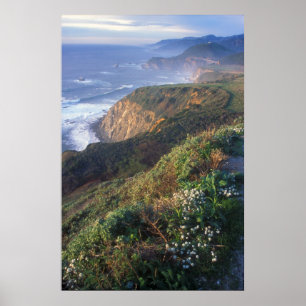 Affiche Big Sur Côte Vista