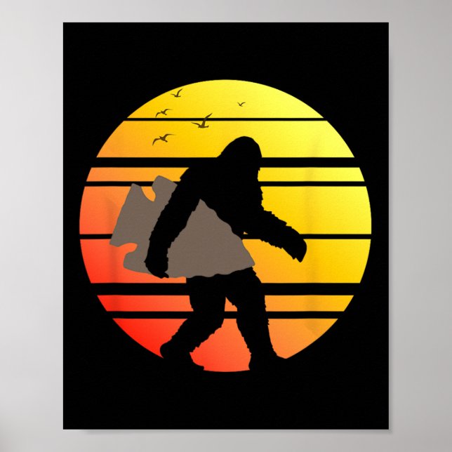 Affiche Bigfoot Arrowhead Chasse Indian Arrowhead Collect (Devant)