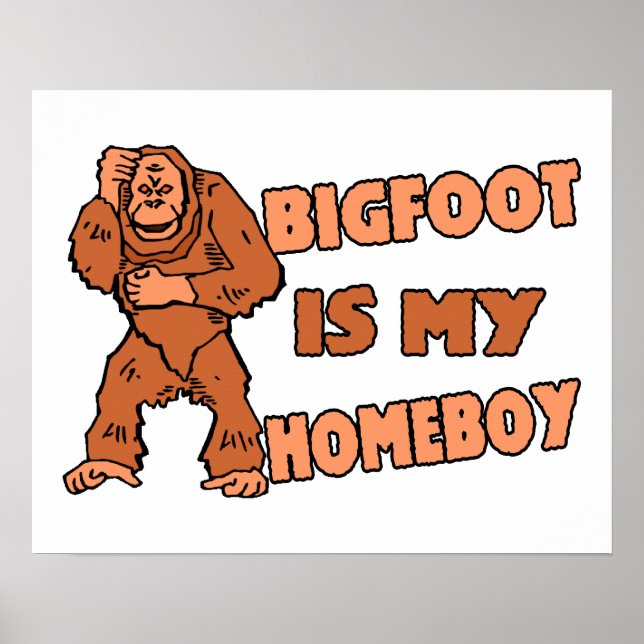 Affiche Bigfoot est mon père (Devant)