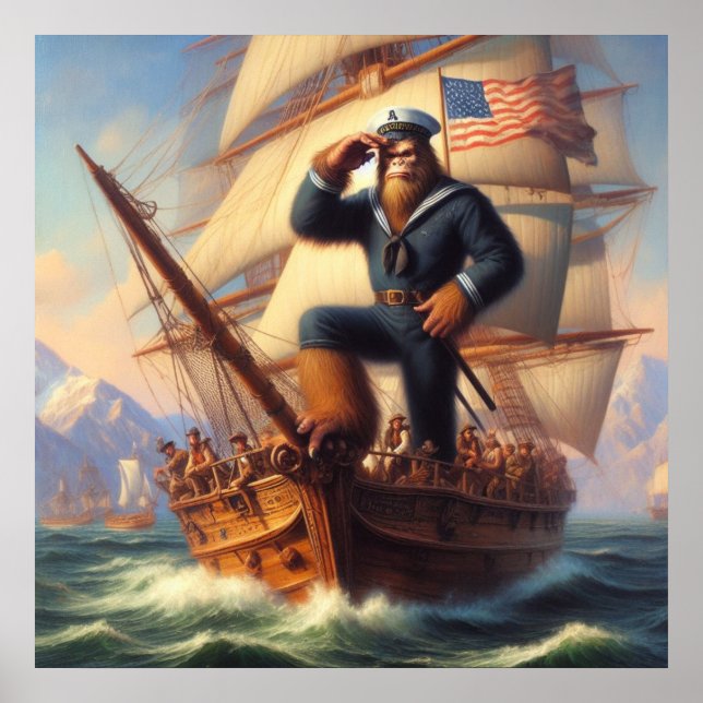 Affiche Bigfoot Sailor (Devant)