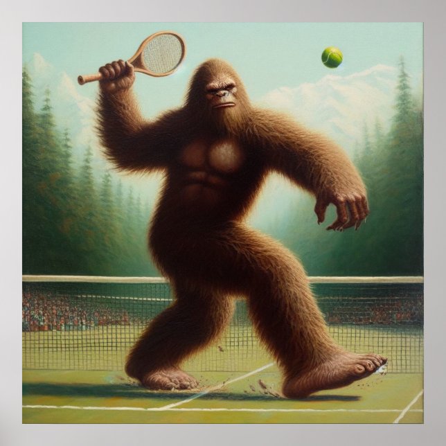 Affiche Bigfoot Tennis (Devant)