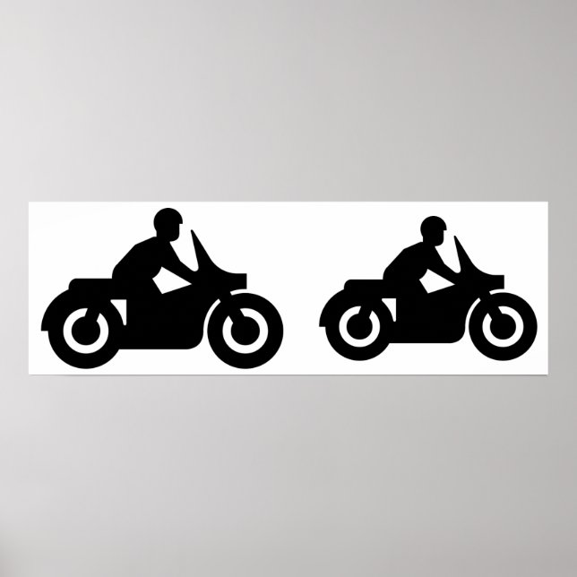 AFFICHE BIKER GUY (Devant)
