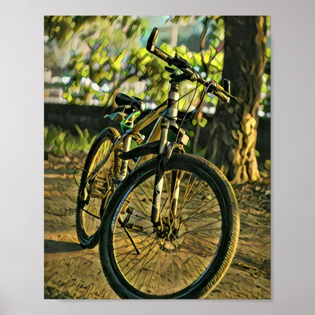 Affiche Biking Artwork (Devant)