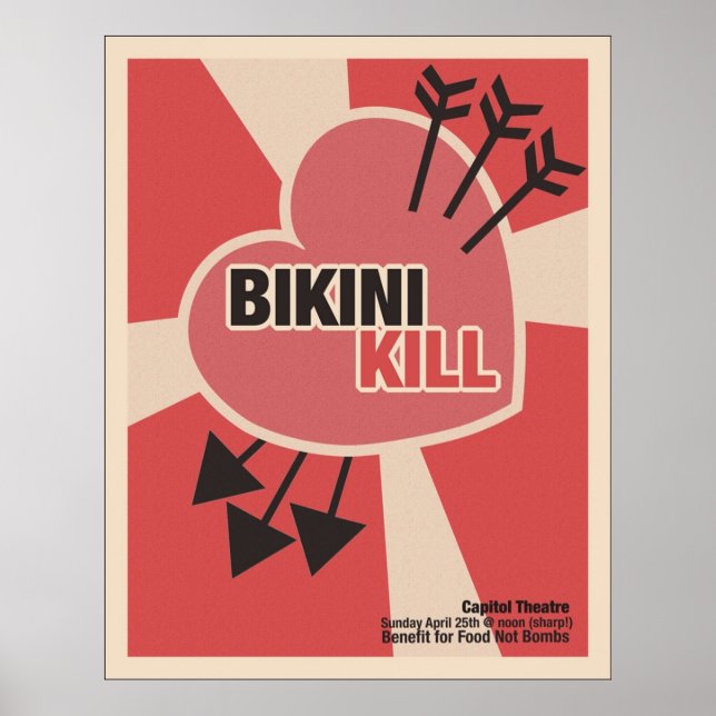 Affiche Bikini Kill (Devant)