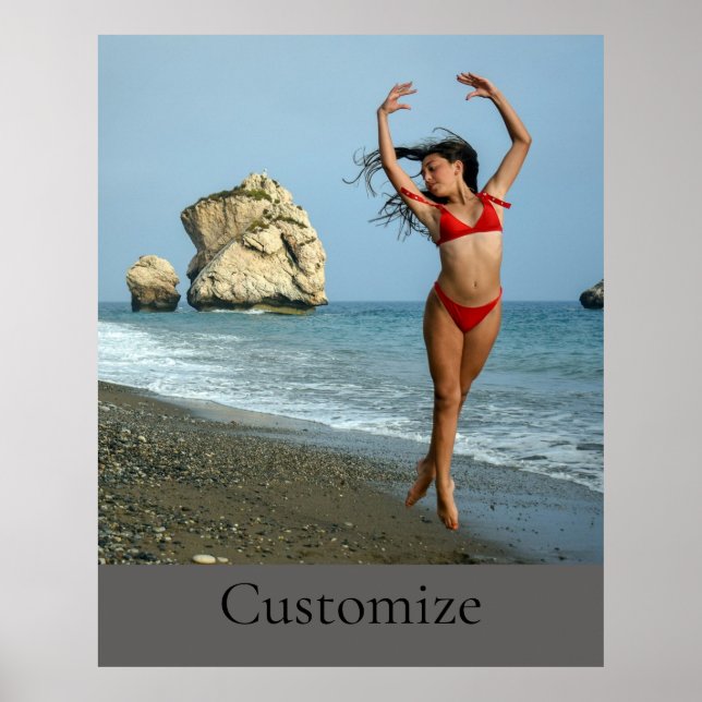 Affiche Bikini Model Dancing Thunder_Cove (Devant)