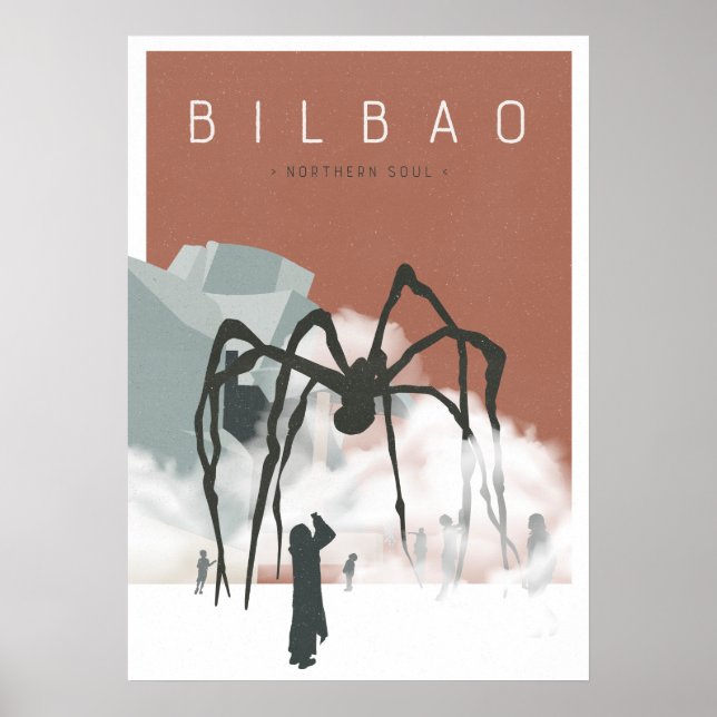 AFFICHE BILBAO * ÂME DU NORD (Devant)