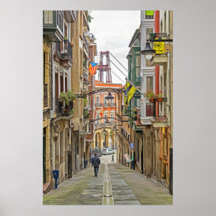 Affiche Bilbao. n° 11. Portugalete.