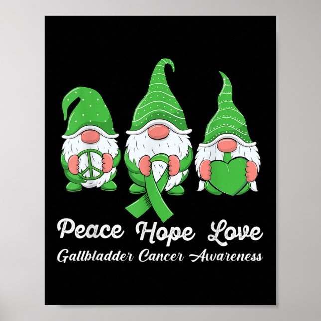 Affiche Bile Duct Cancer Sensibilisation Galvadder Gnomes  (Devant)