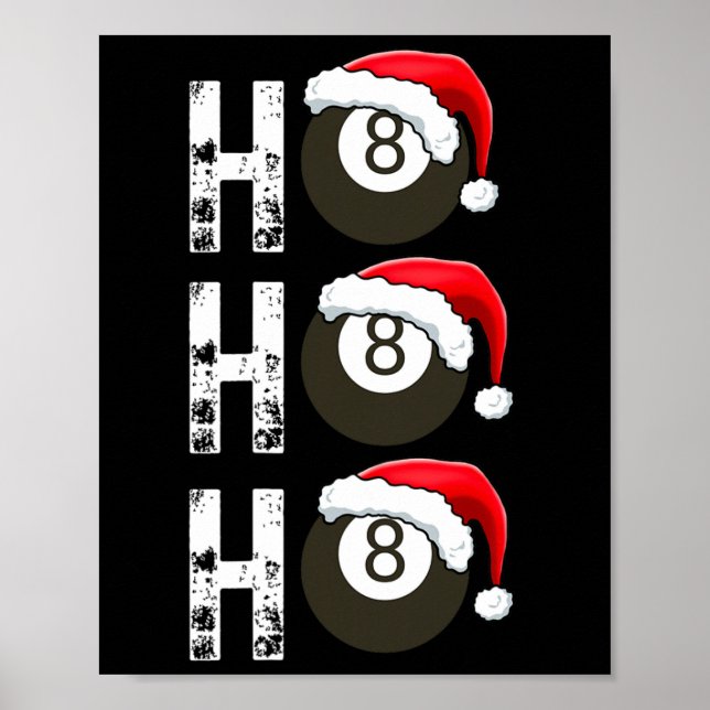 Affiche Billard amusant Billard pour la Ligue des joueurs  (Devant)