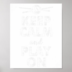 Affiche Billard de piscine amusant Huit Ball Slogan Garder
