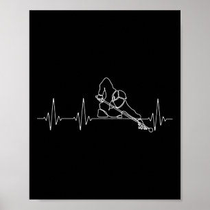 Affiche Billard Ou Billard Heartbeat Funny Pool Billard