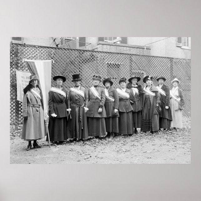 Affiche Billets Suffragette : 1917 (Devant)