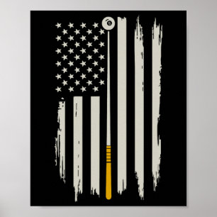 Affiche Billiard Pool Player Billiards Table Etats-Unis Am