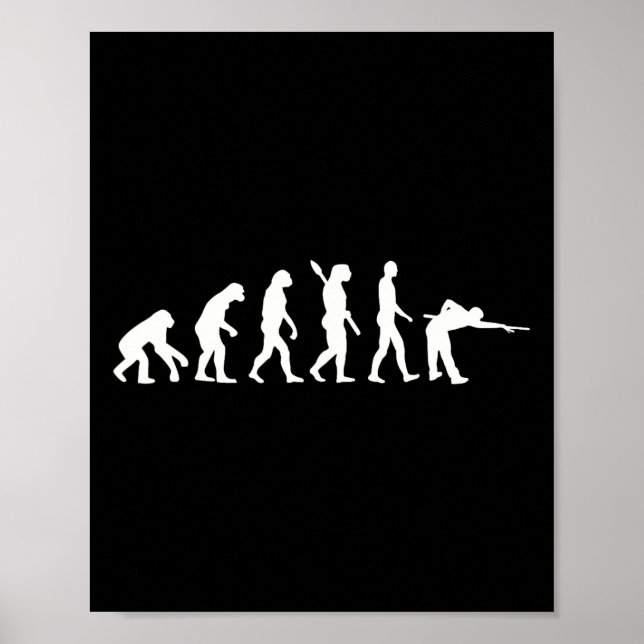 Affiche Billiards d'évolution (Devant)