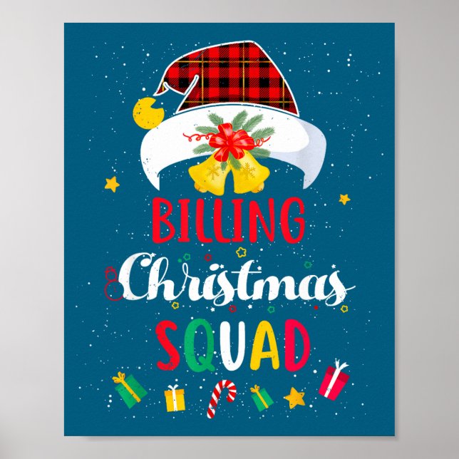 Affiche Billing Christmas Squad Santa Hat Billing Speciali (Devant)