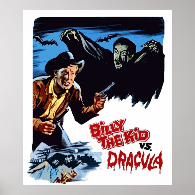 Affiche Billy l'enfant contre Dracula (Devant)