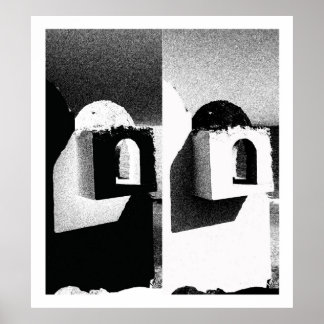 Affiche Binary Black And White, Fuerteventura