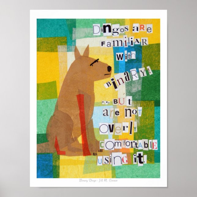 Affiche Binary Dingo (Devant)