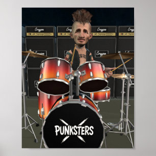 Affiche Bing des Punksters