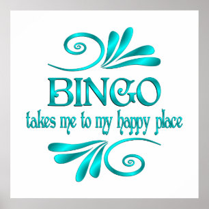 Affiche Bingo Happy Place
