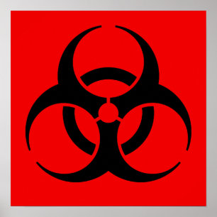 Affiche Biohazard Symbol