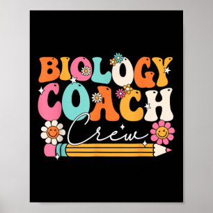 Affiche Biologie Coach Crew Super Vintage Joyeux Premier J