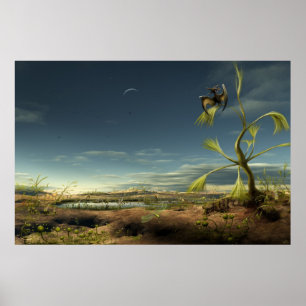 Affiche Biotope étranger