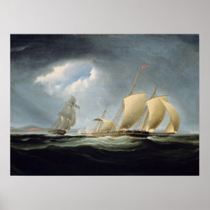Affiche Birch Tripoli Enterprise Ship Painting