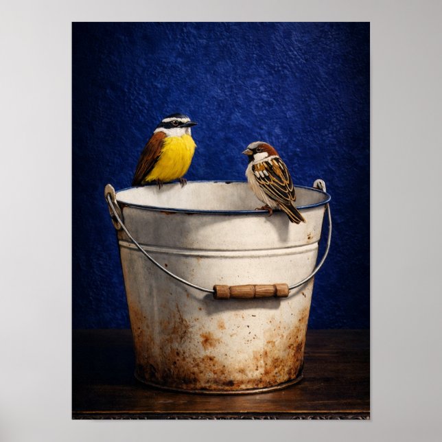 Affiche Birds love (Devant)