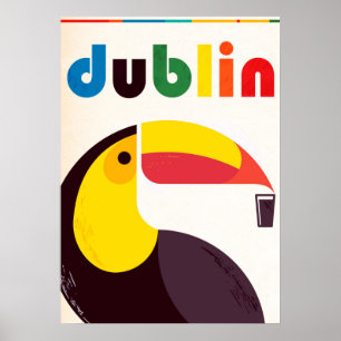 Affiche Birds Love Guinness!