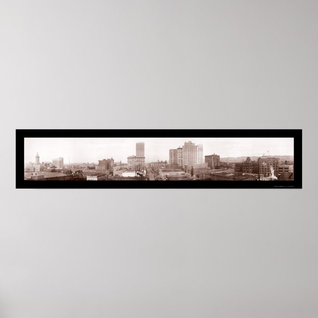 Affiche Birmingham Alabama Photo 1916 (Devant)