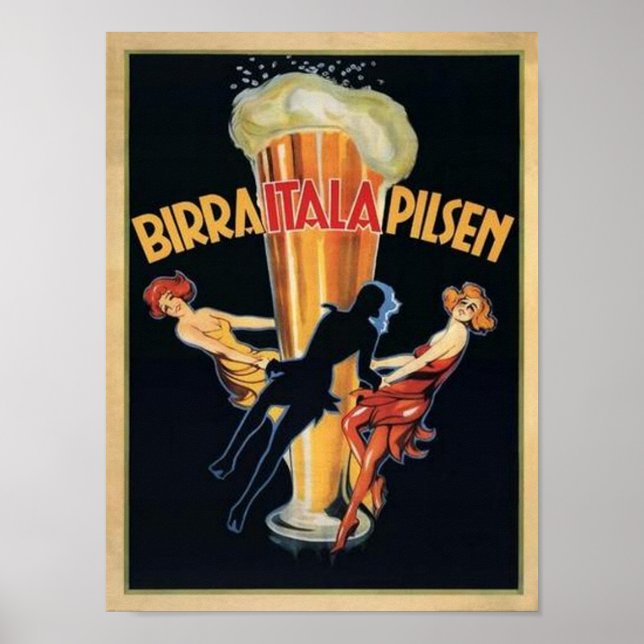 Affiche Birra Itala Pilsen (Devant)