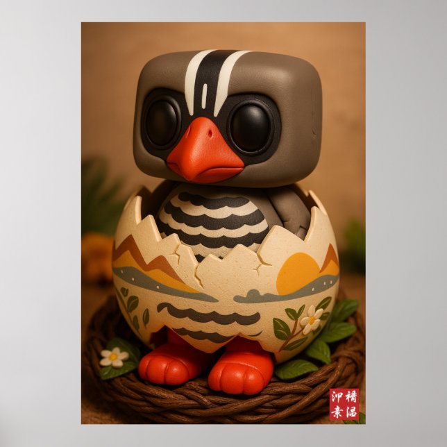 Affiche Birth of Kagu. (Devant)
