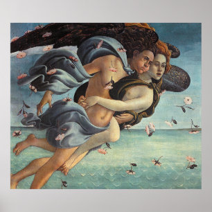 Affiche Birth of Venus, Detail - Mythological Couple