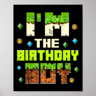 Affiche Birthday Boys Enfants Famille I'm The Birthday Boy