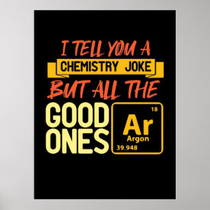 Affiche Birthday Gift   I Tell You A Chemistry