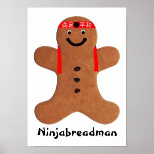 Affiche Biscuit Ninjabreadman (biscuit)