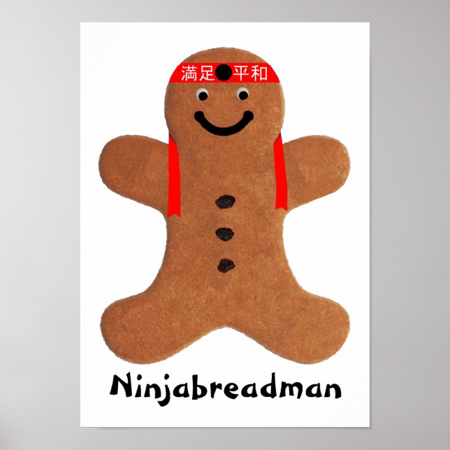 Affiche Biscuit Ninjabreadman (biscuit) (Devant)